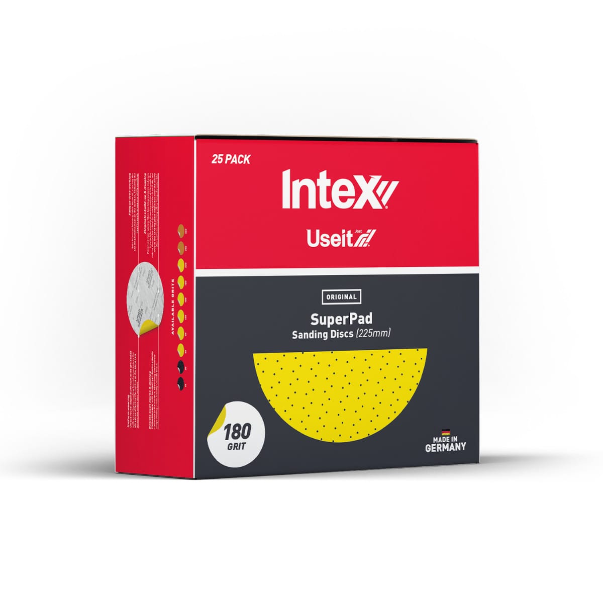 Useit® Jost® SuperPad 225mm - 180 Grit (Pack of 25)