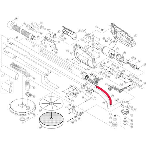 Drive Cable Casing - Power Sander Spare Parts