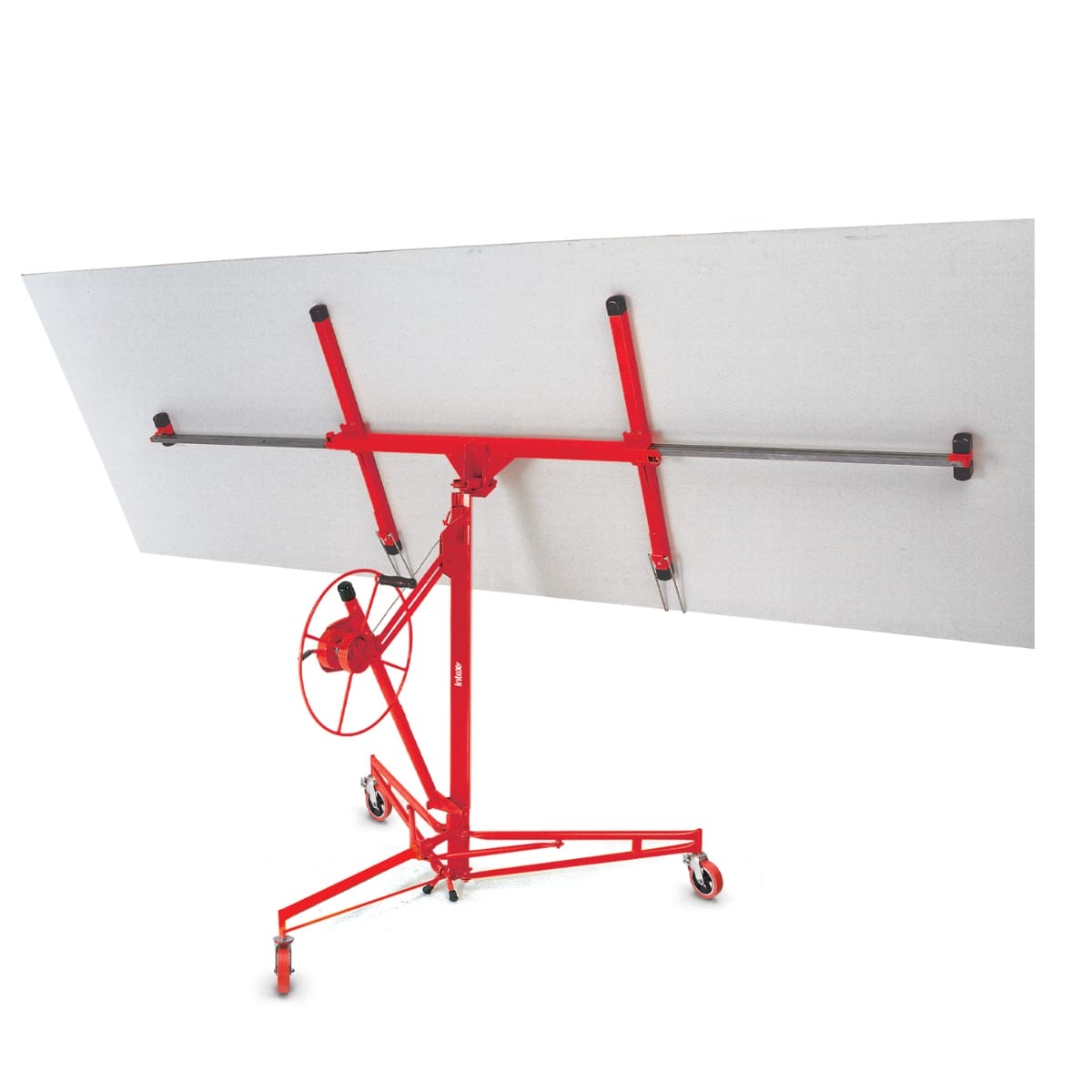 GypTool Drywall Lift Panel Hoist – 11 Foot Reach (Red)