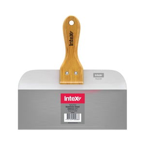 PlasterX® Stainless Steel Taping Knives with Wood Handles