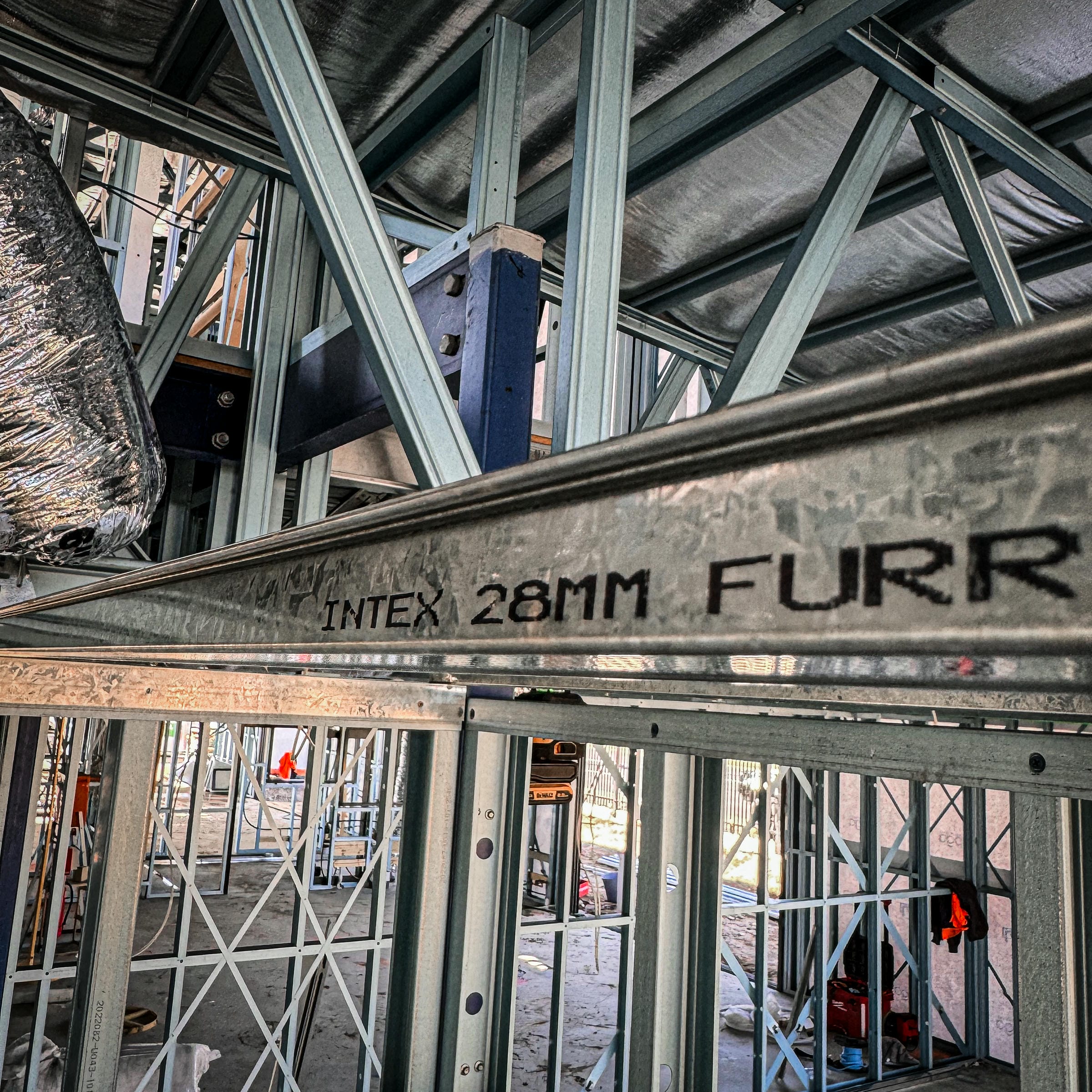 Buy Furring Channels 0.50 BMT x 6000mm x 16mm depth online