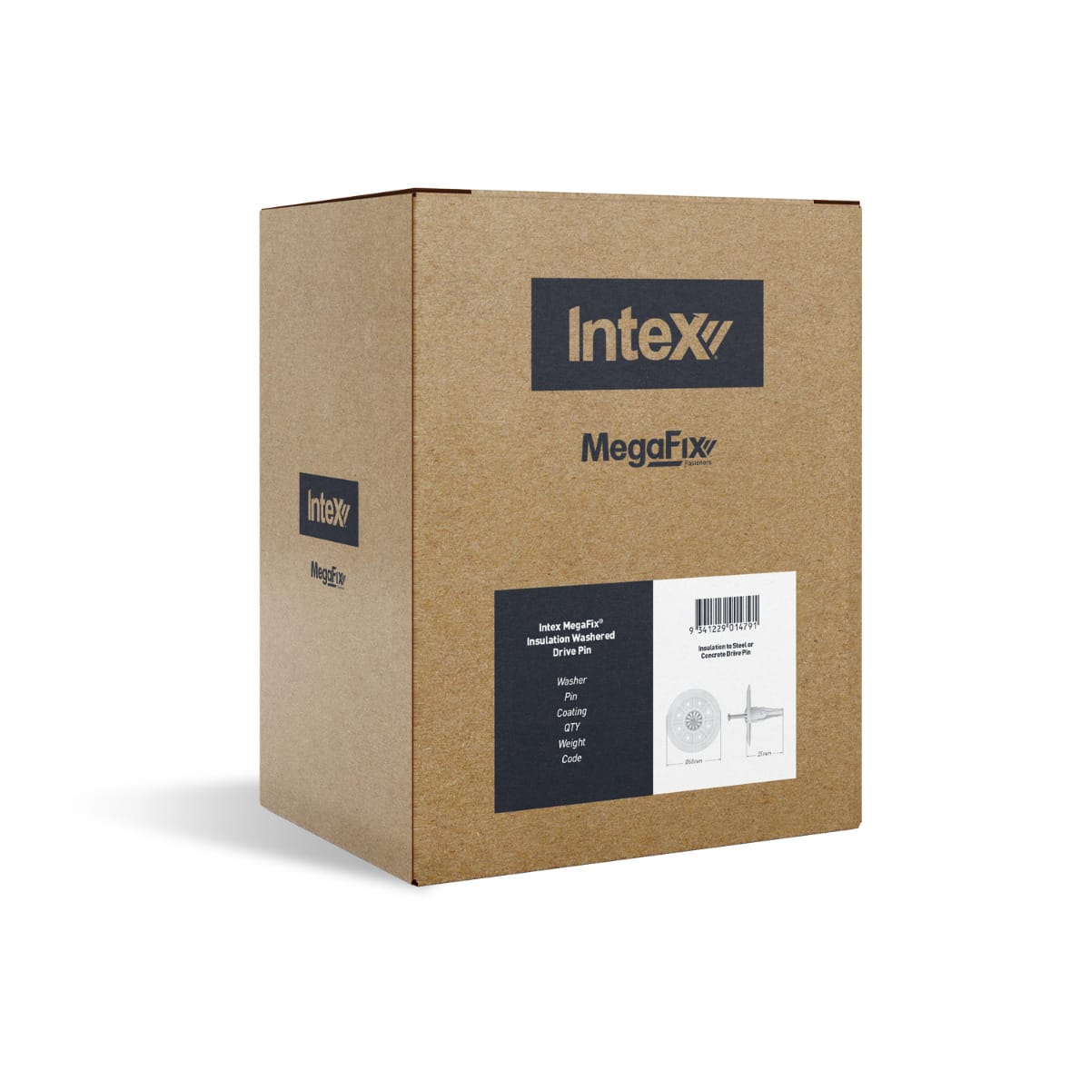 Buy MegaFix® Insulation Washered Drive Pins Galvanised - Ø60