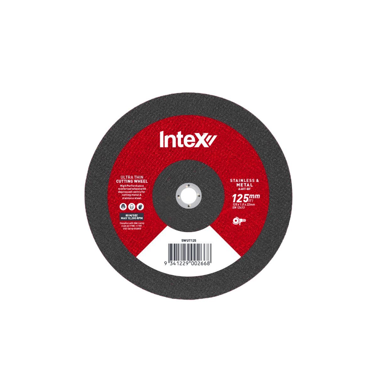 Intex Ultra Thin Metal & Stainless Cutting Wheels