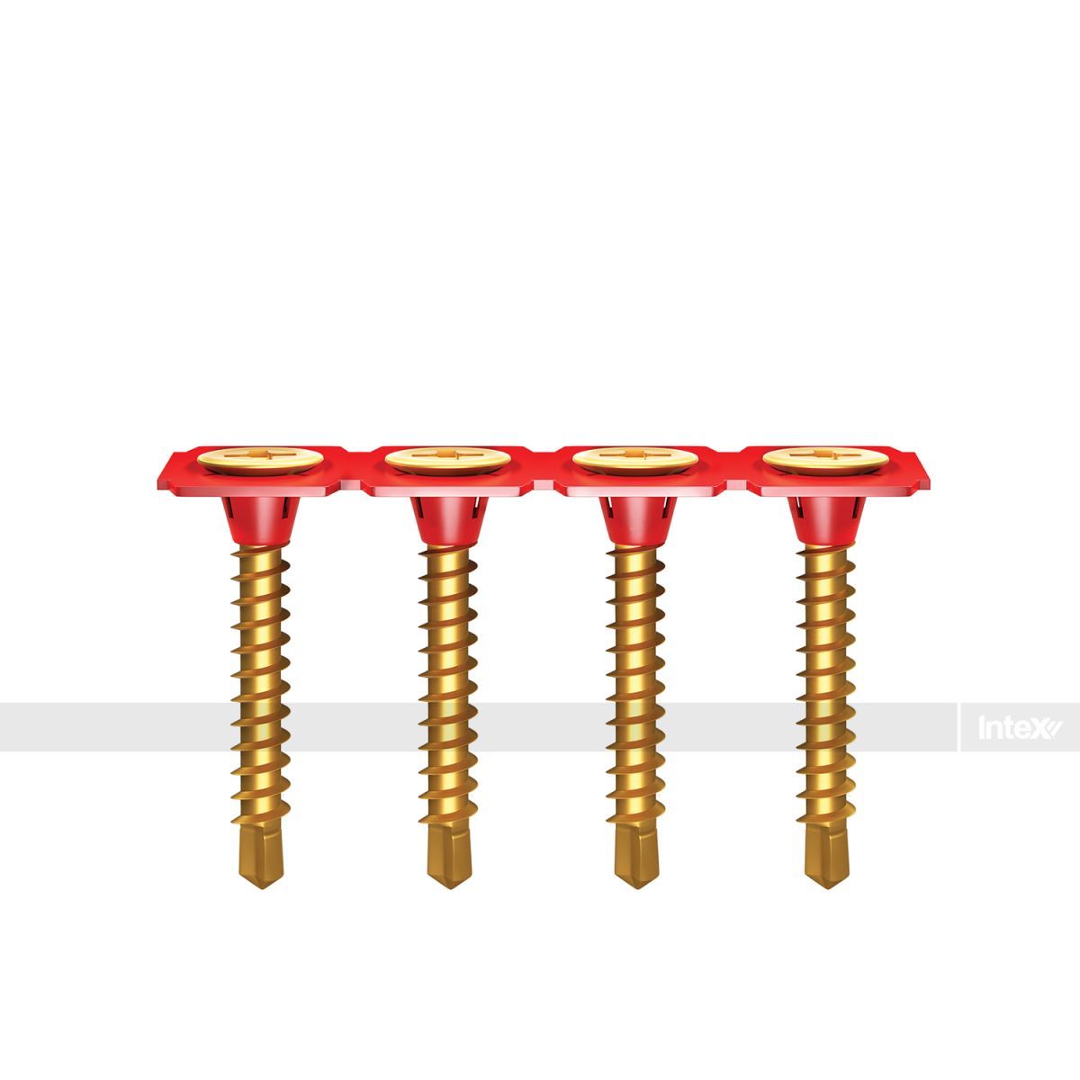 Intex 0.8 - 2.3mm Thick Metal Collated Screws
