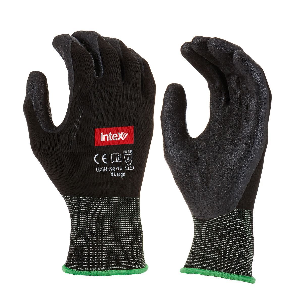 Intex ProtecX® All Purpose Glove with MegaGrip Nitrile Coating