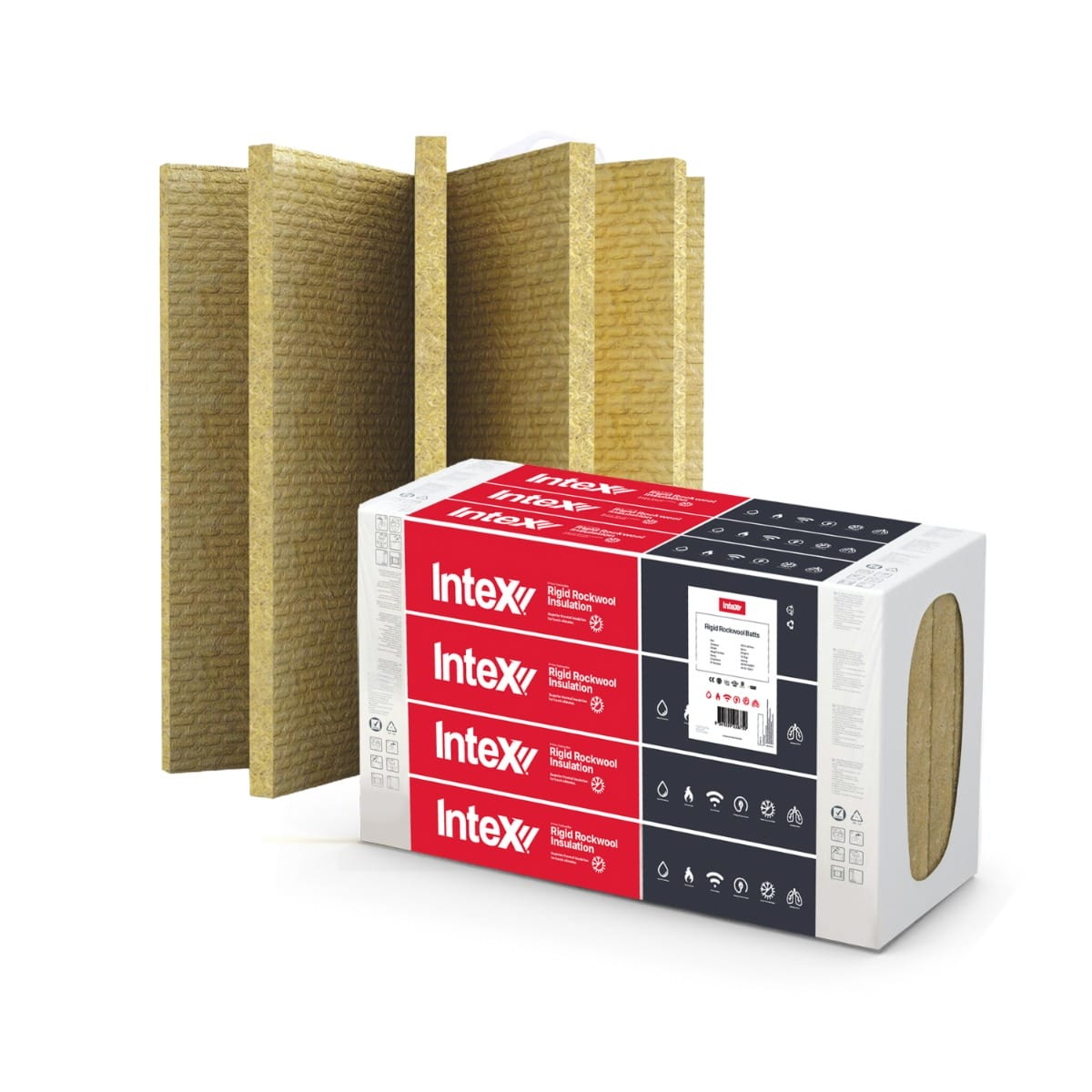Buy Rigid Rockwool Batts online - Intex